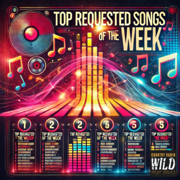 Wild Country Radio top requested songs of the week